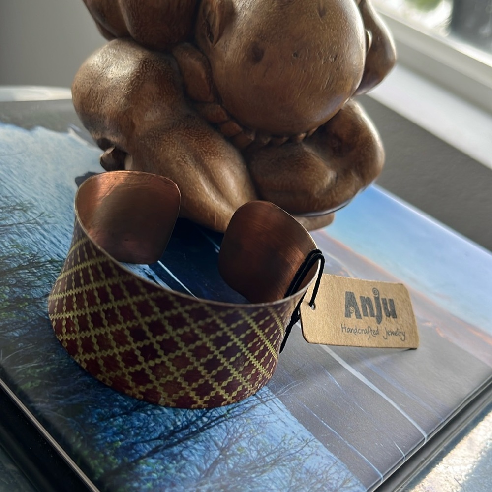 New! Handcrafted copper bracelet